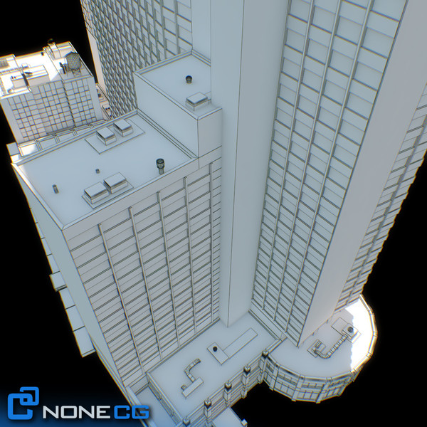3d sheraton 7th avenue building - NYC Building Sheraton 7th Avenue... by NONECG